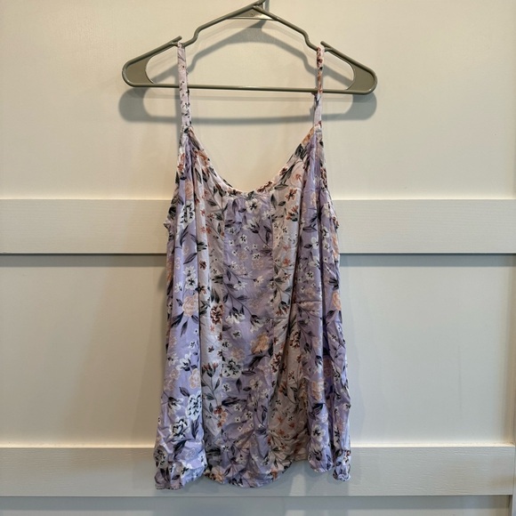 torrid Tops - Torrid 1X Floral Purple Tank Top